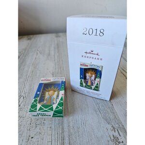 Hallmark Angel nifty '50s tree topper keepsake ornament 2018